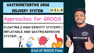 Approaches for GRDDS | Floating || High density systems | inflatable and gastroadhesive system #NDDS