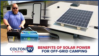 Benefits of RV Solar Power and What You'll Need for Boondocking by Colton RV & Marine 1,163 views 10 months ago 3 minutes, 32 seconds