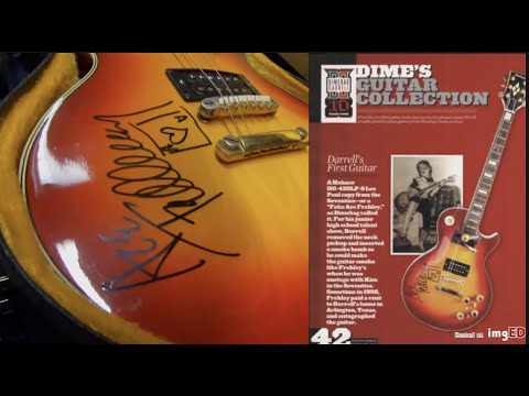 DIMEBAGS FIRST GUITAR - YouTube