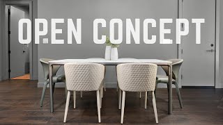 Open Concept Kitchen Living Room | HOME IS ART™