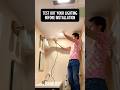 Test Out Lighting Before Installation #renovation #shorts #building
