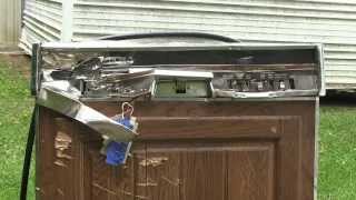 Vintage Dishwasher Destruction