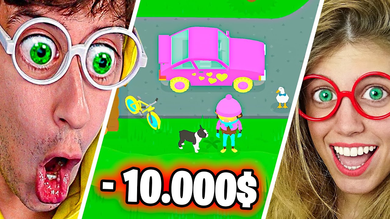 MI NOVIA DECIDE mi VIDA... (Gasta TODO mi DINERO 😭) - Sneaky Sasquatch #60 TEKENDO