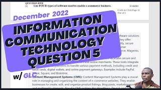CPA INFORMATION COMMUNICATION TECHNOLOGY 2022 Q5