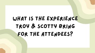 The Attendee Experience