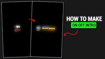 On Off Intro Kaise Banaye Mahadev Lyrics Video | On Off Intro Tutorial