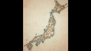 Map Making with Wonderdraft - Fantasy Japan Timelapse    #shorts