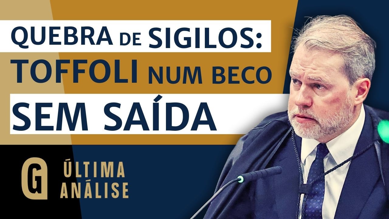 🔴AO VIVO -  Blindagem rachada: Dias Toffoli e Lulinha vão ser investigados | ÚLTIMA ANÁLISE