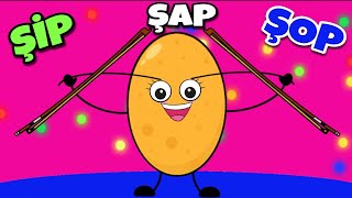 Patates Adam Şi̇p Şap Şop Eğitici Ve Eğlenceli Bebek Ve Çocuk Şarkısı Okul Öncesi Çizgi Film