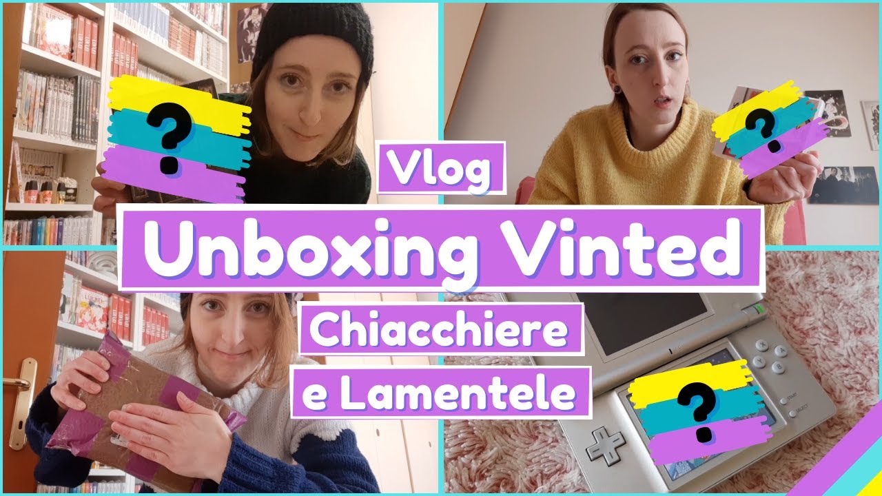 Acquisti Nerd su Vinted | VLOG: UNBOXING e Chiacchiere