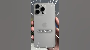 Apple’s iPhone INSURANCE! #shorts #youtubeshorts