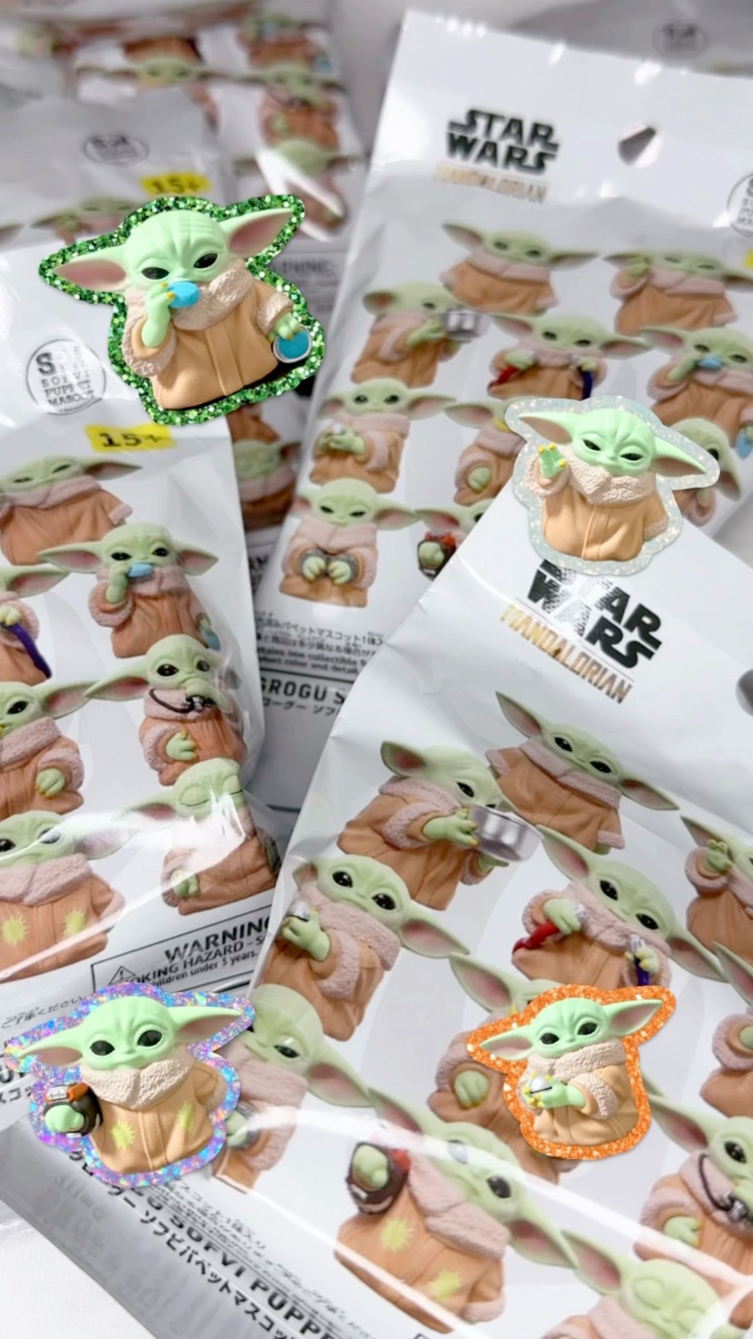 Unboxing the Grogu soft vinyl puppet mascot ♡ #TheMandalorian