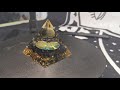 Orgonite tiger eye chakra pyramid  my divine aura