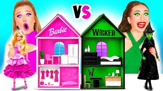 We Build Amazing Doll House | Barbie VS Wicked Challenge by TeamTeen