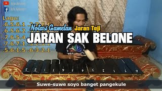 Download Lagu JARAN SAK BELONE (Jaran Teji) - Notasi Sinau Gamelan MP3 Download Lagu JARAN SAK BELONE (Jaran Teji) - Notasi Sinau Gamelan MP3