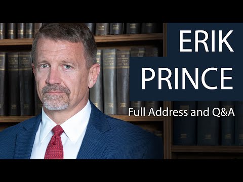Erik Prince: Founder of Blackwater USA | Full Address and Q&A | Oxford Union