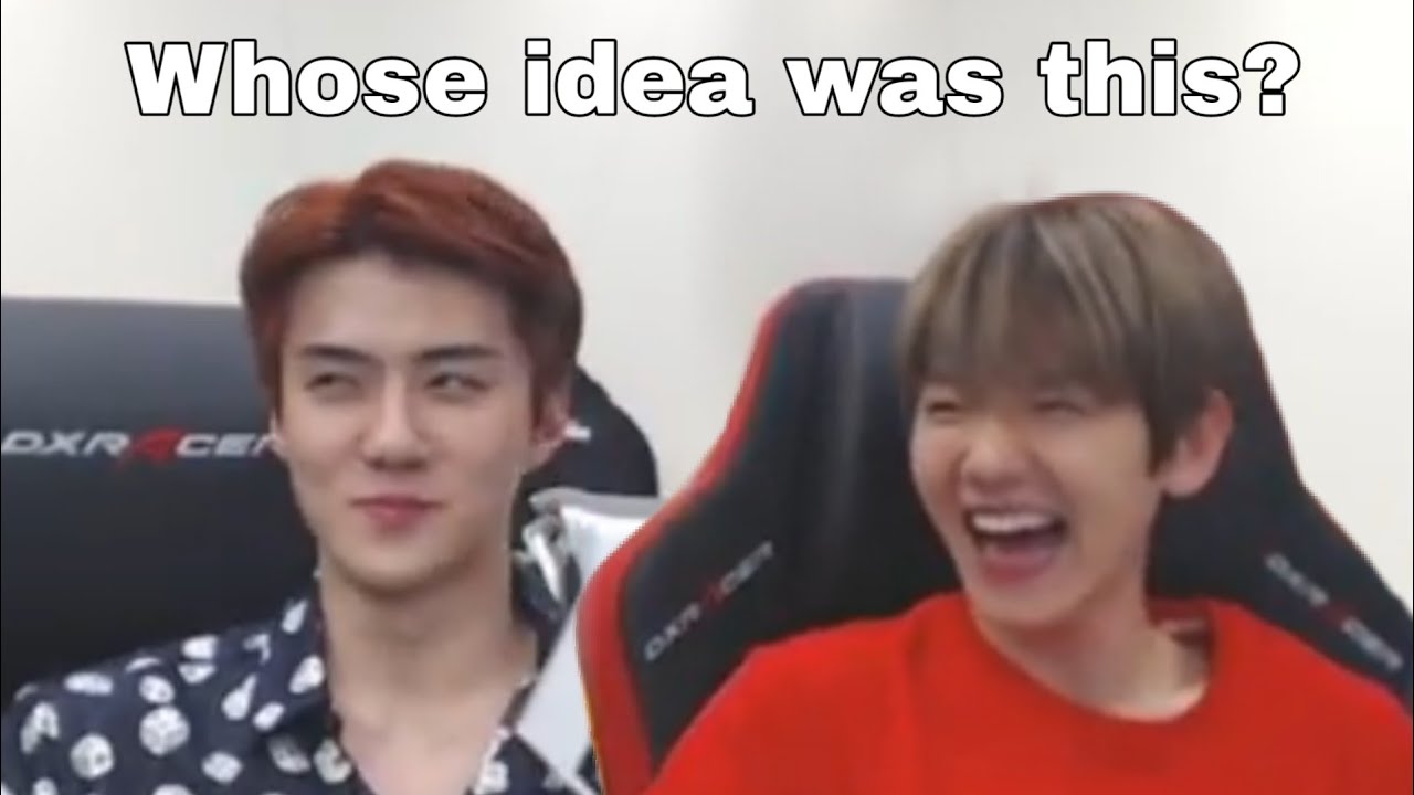 when you let Sehun and Baekhyun do a live stream together