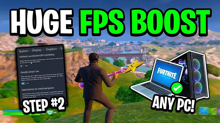 ULTIMATE Fortnite FPS BOOST Guide (Boost Fps, Lower Delay)