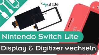 Écran LCD de rechange pour Nintendo Switch Lite vidéo