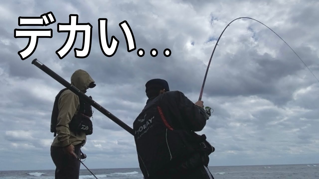【沖縄釣り】浅場ポイントで大型アーガイがヒットする