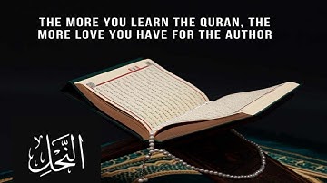 Surah An-Nahl.16.  The Bee (128) سورة النحل