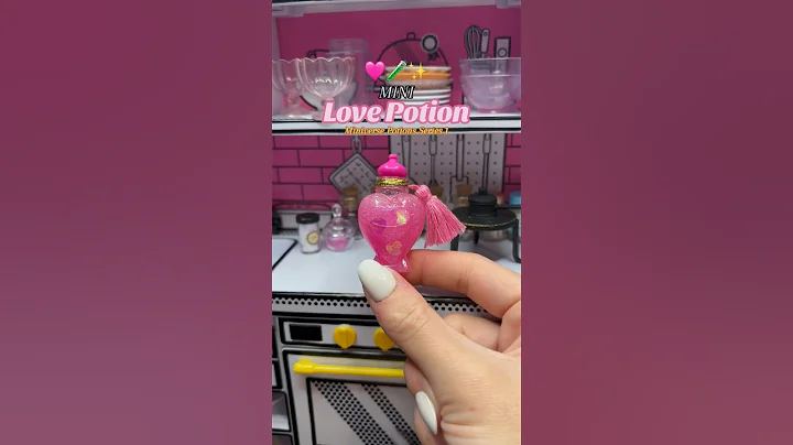 Mini Love Potion🩷🧪✨| Miniverse Potions #miniverse #harrypotter #makeitmini #shorts #mini