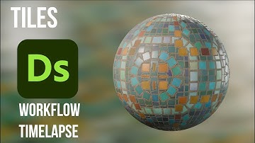 Substance Designer Complicated Patterns Workflow | Tiles Design Pattern | Procedural creation