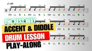 16th Note Accent and Diddles Exercise (Drum Sheet, Play-Along) News