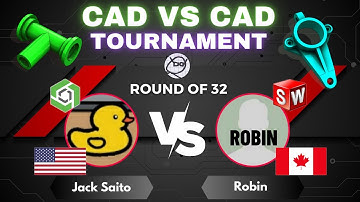 3D CAD TOURNAMENT - ONSHAPE vs SOLIDWORKS - August 26th