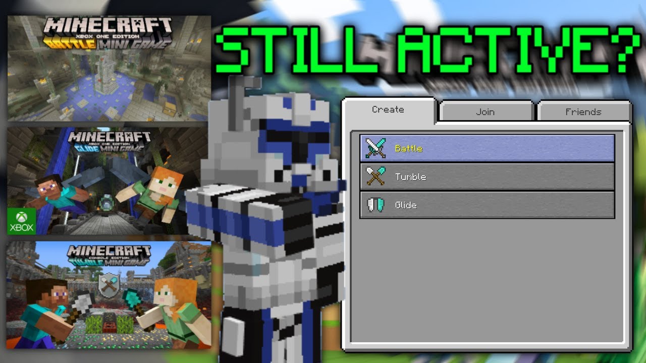What Happened To The Minecraft Legacy Edition Minigames?