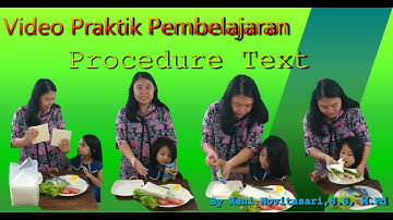 Procedure Text | How To Make - Sandwich | English Lesson for Junior High School