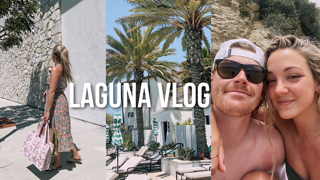 LAGUNA VLOG 2: shopping in Newport, beach day + workout with us !