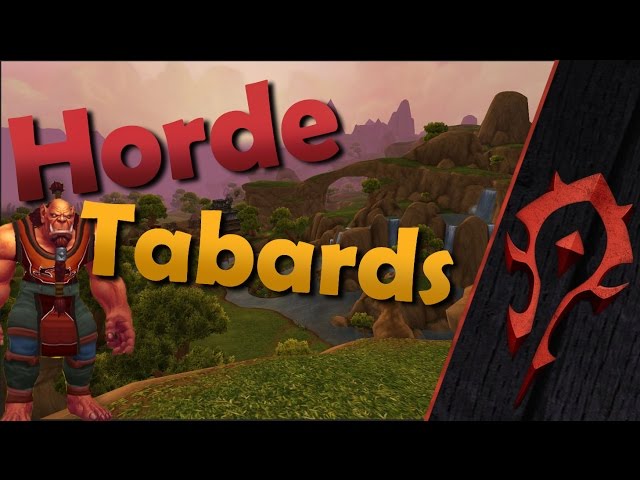 Horde Tabard - Item - World of Warcraft