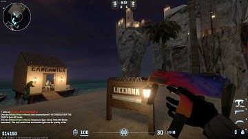 CS2 Zombie Escape ze_licciana_escape_p On GFL