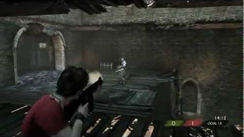 Uncharted 3 - My Awesome Zip-line Kill