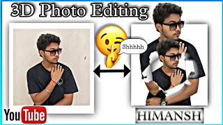 3D Photo Editing Concept || PicsArt Photo Editing || photo editing concept screenshot 4