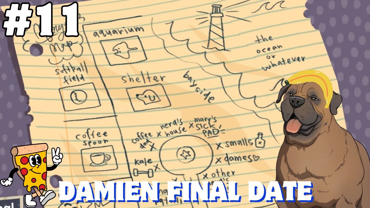 【Dream Daddy #11】Final date with Goth Dad Damien