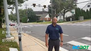 Pedestrian HAWK Beacons