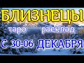 ГОРОСКОП БЛИЗНЕЦЫ С 30 НОЯБРЯ ПО 06 ДЕКАБРЯ НА НЕДЕЛЮ.2020