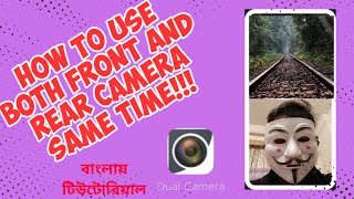 How to use both front & back camera together at the same time screenshot 5