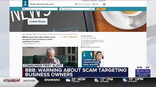 CONSUMER FIRST ALERT: Government impostors targeting small businesses