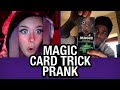 Magic Card Trick JUMPSCARE PRANK on Omegle!