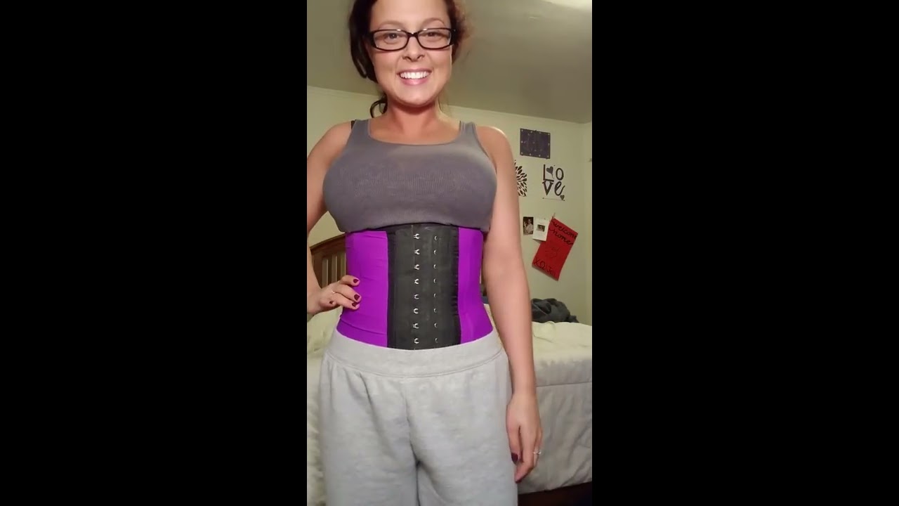 WAIST TRAINING, HOW I PUT ON MY WAIST TRAINER