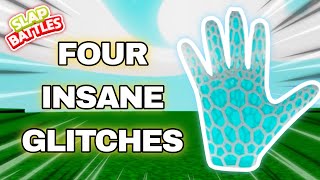 4 INSANE Glitches With The New Hexa Glove! (Roblox Slap Battles)