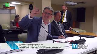 26 Special Called Metropolitan Council Committee Transportation and Infrastructure