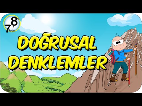 Doğrusal Denklemler 📘 7'den 8'e Hazırlık Kampı #2023