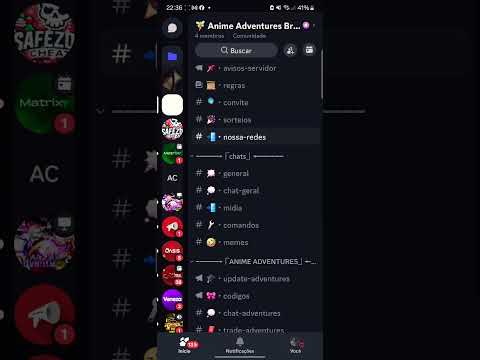 Novo servidor de