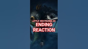I *CRIED*... TWICE... - Little Nightmares III Ending REACTION (spoilers)