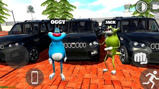 Oggy Car Collection In Indian Bike Driving 3D With Jack screenshot 4