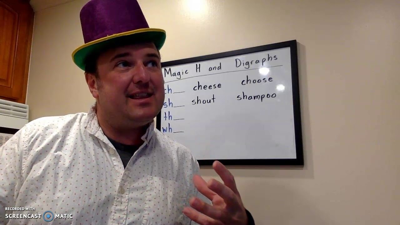 Digraphs - Using "Magic H" to change the sound of a consonant.